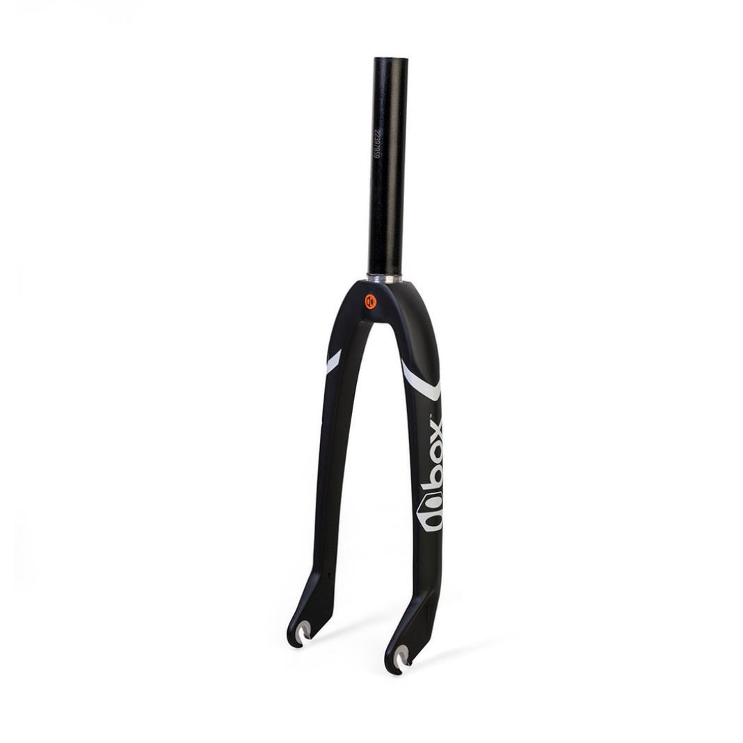 SSS Racing Box One XL Pro Lite Carbon Forks Gloss Black 1-1/8" 24" Cruiser, lightweight carbon forks with glossy black finish.