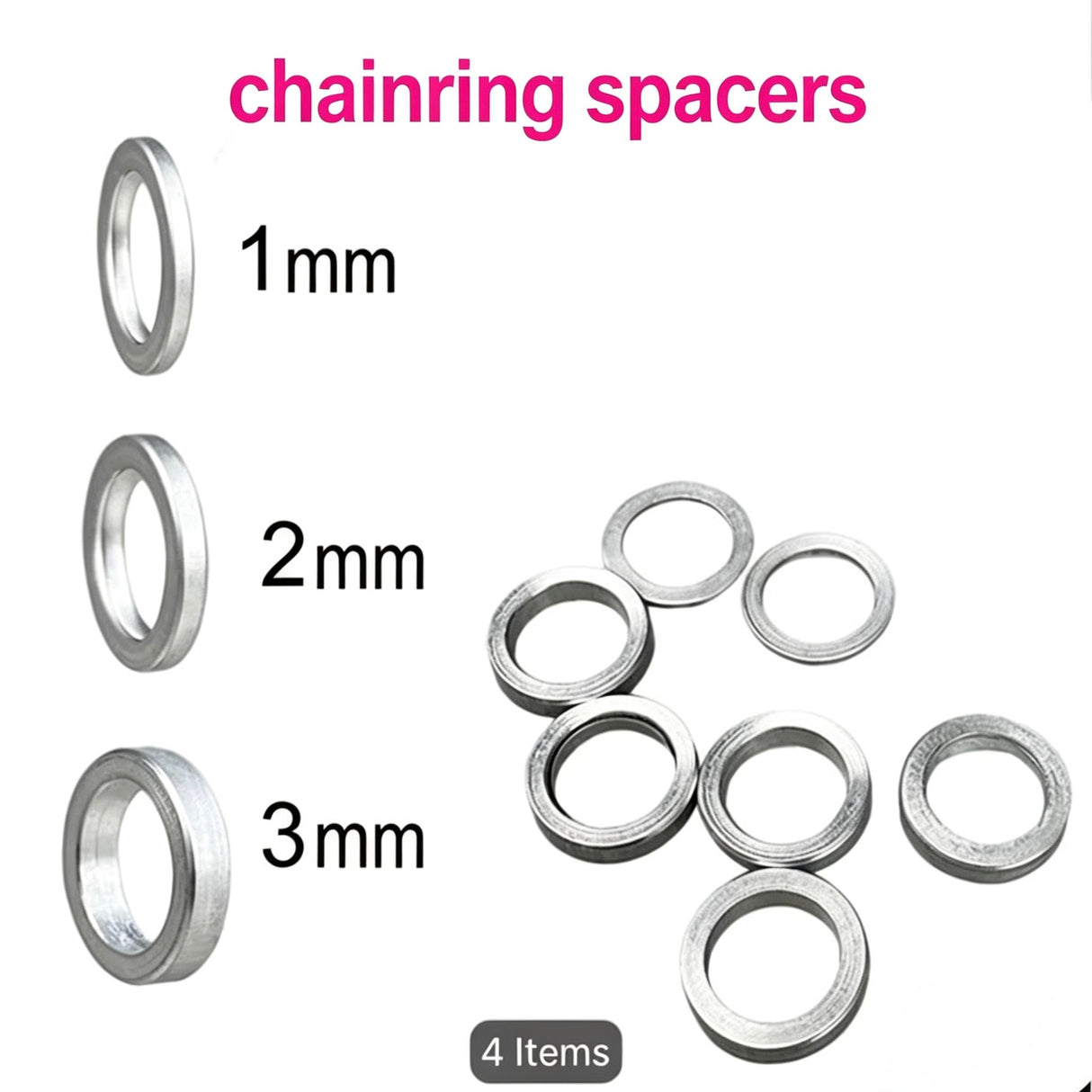 Chainring Spacers