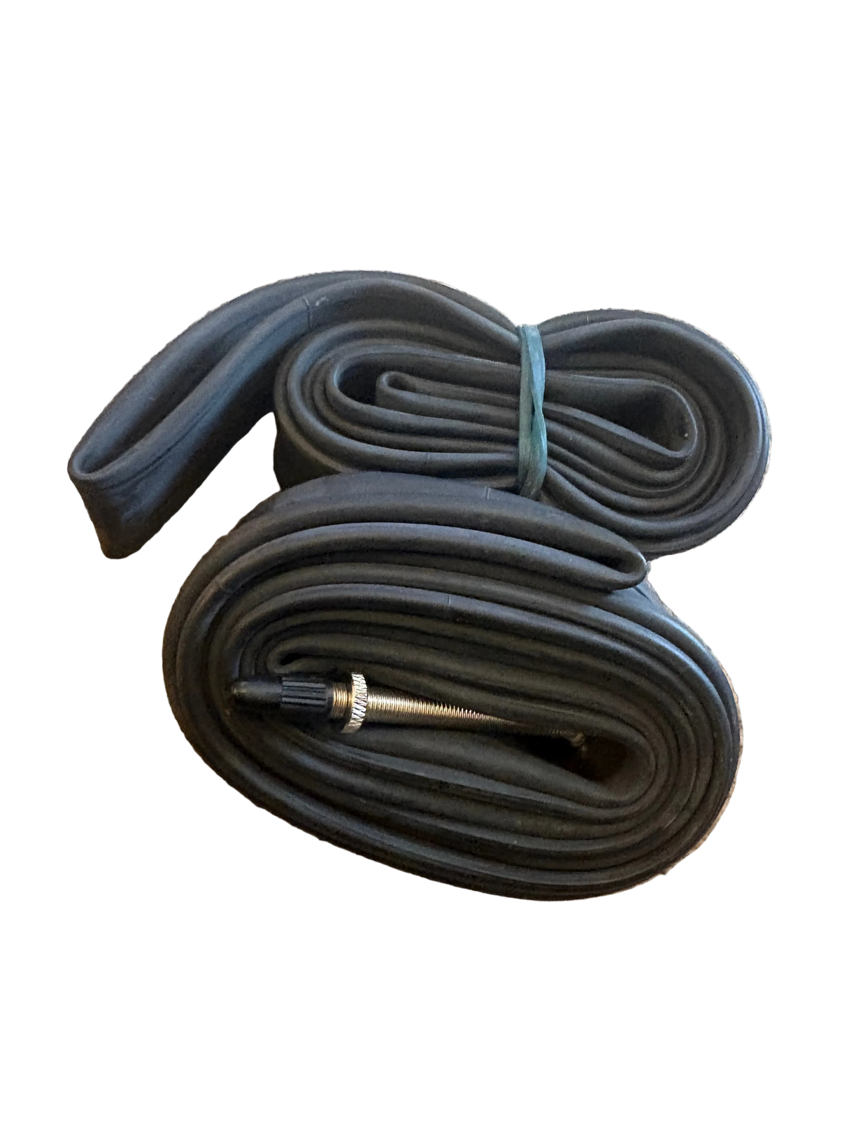 SSS Racing Bombshell Inner Tubes FV60 20” 1-3/8” black rubber bicycle tubes, coiled with metal valve, sturdy, quality bundle