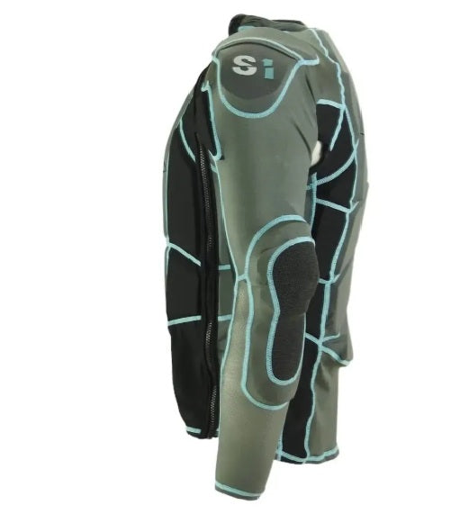 S1 Defence Elite 2.0 High Impact Body Protection Armour Jacket Black/Blue