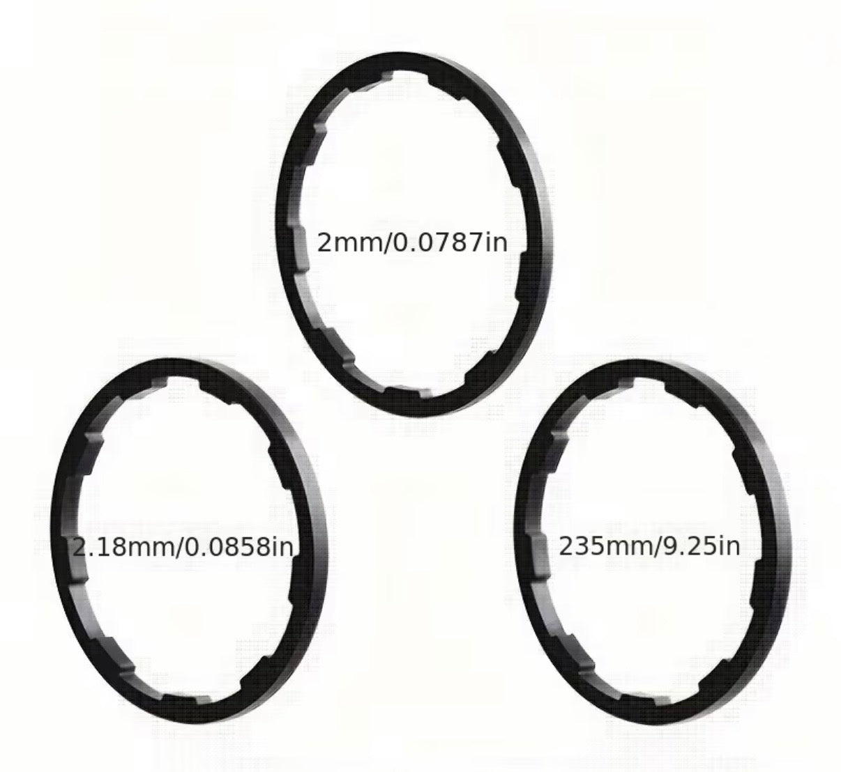 Toopre Sprocket Spacer Kit