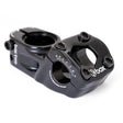 Box Two 22.2 X 1-1/8" Top Load Stem by SSS Racing black aluminum, glossy finish, white scale, hex bolts, CNC machined built.