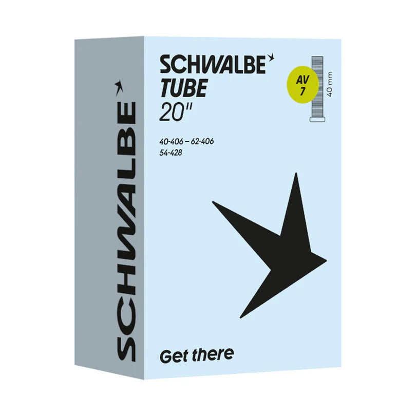 Schwalbe Inner Tube Schrader Valve 20" AV7 1.5-2.5"