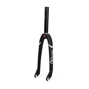 SSS Racing Box One XL Pro Lite Carbon Forks Gloss Black 1-1/8" 24" Cruiser, lightweight carbon forks with glossy black finish.