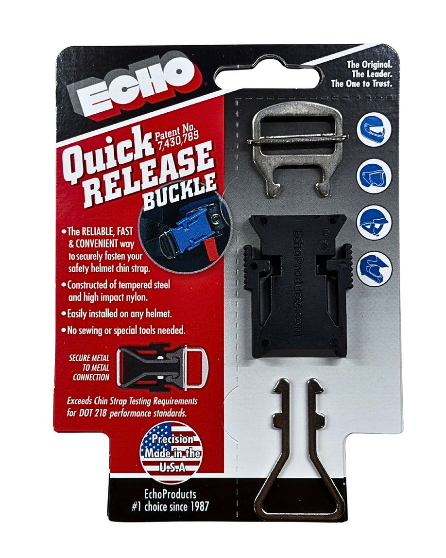 Echo Quick Release Helmet Buckle