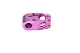 SSS Racing Bombshell Stem 1 1/8” Steerer 44mm, purple anodized aluminum, precision machined with hex bolts and cutouts...