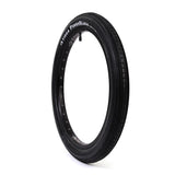 SSS Racing Tioga Powerblock 20” Tyre, black rubber tread with deep grooves, glossy black sidewall and white branding mark.