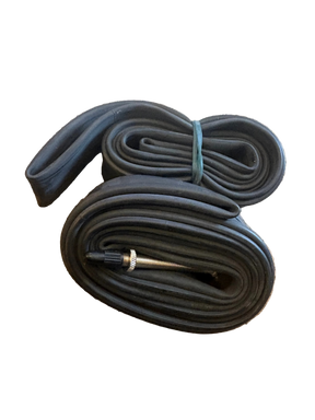 SSS Racing Bombshell Inner Tubes FV60 20” 1-3/8” black rubber bicycle tubes, coiled with metal valve, sturdy, quality bundle