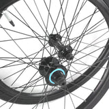 Yoshoka Aluminium BMX Race Wheelset Mini/Expert 20x451 Black