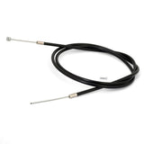 Dia-Compe BRS Brake Cable by SSS Racing, black PVC outer sheath, silver inner wire, copper ferrule, sturdy steel core alloy