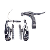 SSS Racing Box Three V-Brake Kit (Short) 85mm black anodized aluminum levers, silver brake pads, high-precision pro-grade