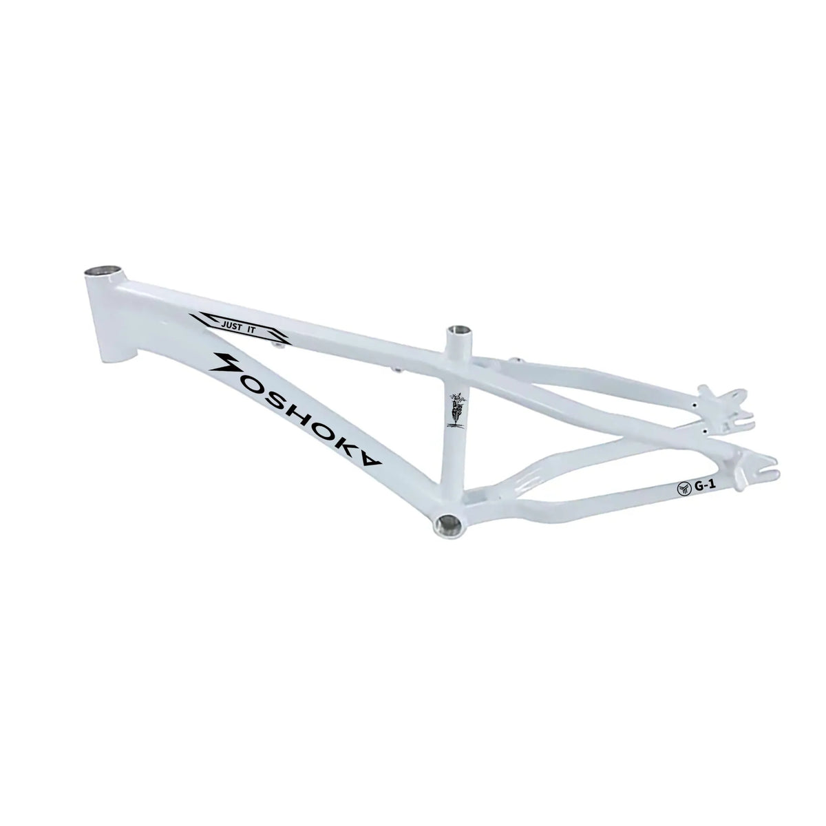 YOSHOKA Cruiser JUNIOR 18.5”TT BMX Race Frame (Disc and V Brake) Pink