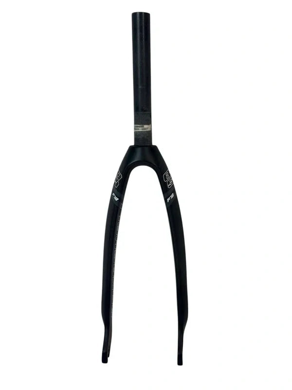 Bombshell Carbon Fork F18 Tapered 1-1/8" black matte carbon fork, tapered steerer, SSS Racing branding for MTB ready pro