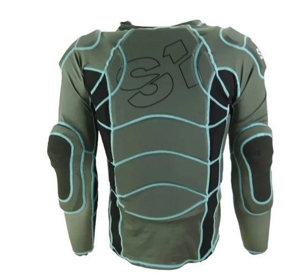 S1 Defence Elite 2.0 High Impact Body Protection Armour Jacket Black/Blue