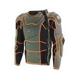 S1 Defence Pro 2.0 High Impact Body Protection Armour Jacket Black/Orange