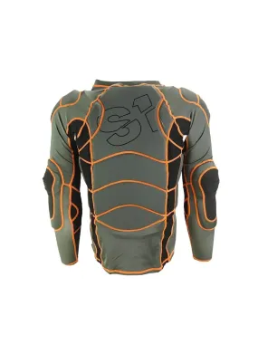 S1 Defence Pro 2.0 High Impact Body Protection Armour Jacket Black/Orange