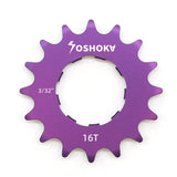 Purple sprocket with 'Yoshoka' branding on a white background