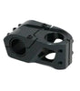 SSS Racing Bombshell Stem 1-1/8 34mm (31.8mm bars), anodized aluminum, with CNC clamp and hex bolts, compact silhouette.